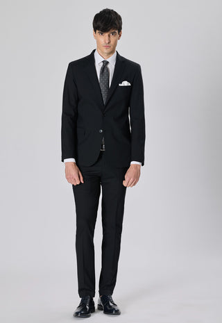 Abito Classico 100% Pura Lana|Colore:Nero