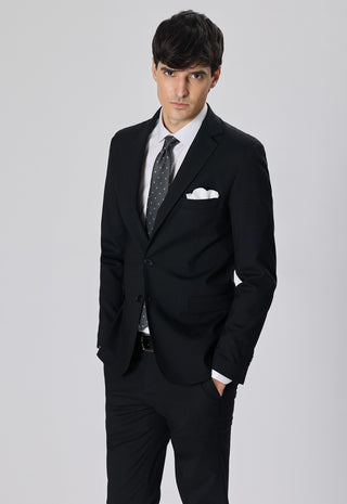 Abito Classico 100% Pura Lana|Colore:Nero