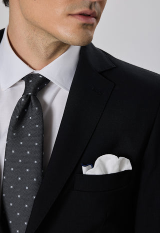 Abito Classico 100% Pura Lana|Colore:Nero