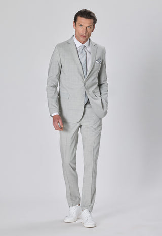 Abito Classico 100% Pura Lana|Colore:Perla