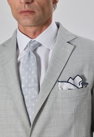 Abito Classico 100% Pura Lana|Colore:Perla