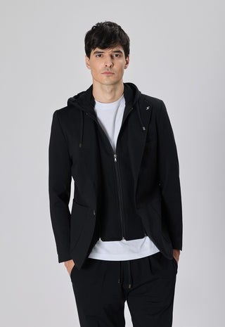 Giacca Punto Milano con Cappuccio|Colore:Nero