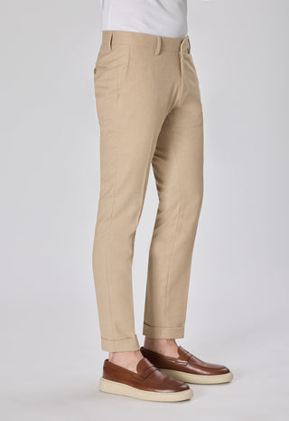 Pantalone Misto Lino|Colore:Beige
