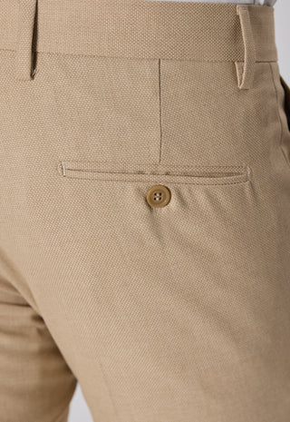 Pantalone Misto Lino|Colore:Beige