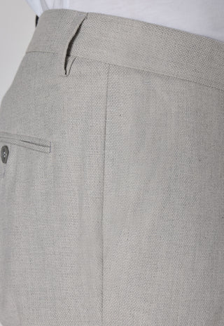 Pantalone Misto Lino|Colore:Perla