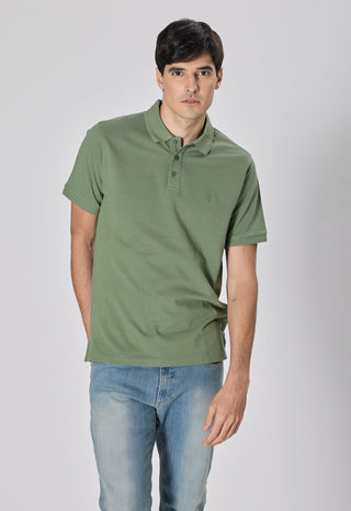 Polo Piquet 100% Cotone|Colore:Verde