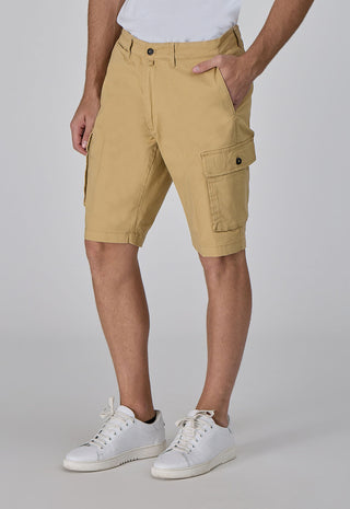 Bermuda Cargo in Cotone|Colore:Beige