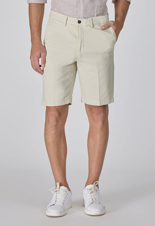 Bermuda Chino in Cotone Stretch|Colore:Mastice