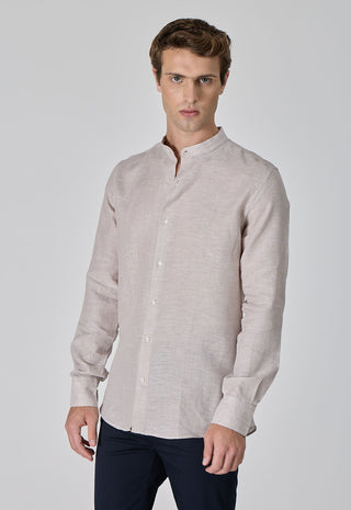 Camicia Coreana 100% Lino