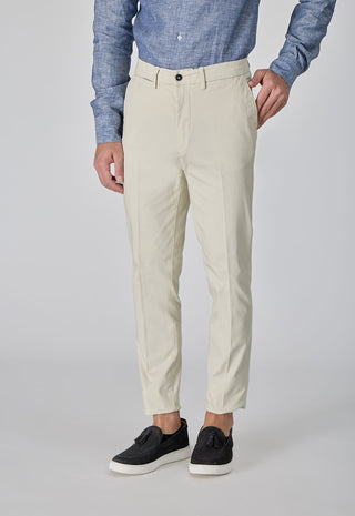 Pantalone Skinny Fit in Cotone Stretch|Colore:Mastice