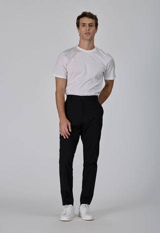 Pantalone Cargo Slim Fit in Cotone e Nylon