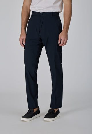 Pantalone Cargo Slim Fit in Cotone e Nylon