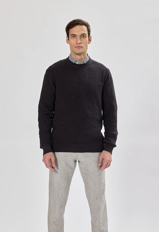Maglia Girocollo Stone Wash