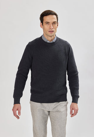 Maglia Girocollo Stone Wash