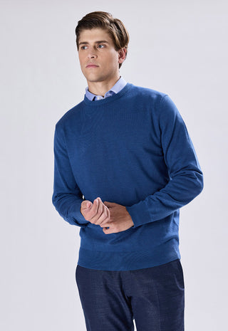 Viscose Crew Neck Sweater