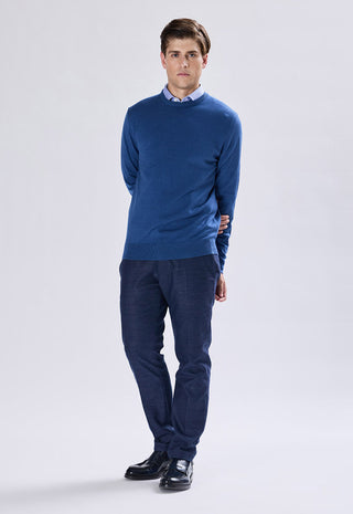 Viscose Crew Neck Sweater