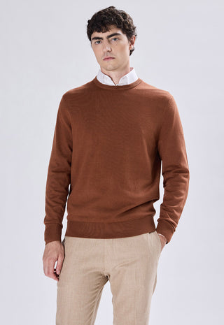 Viscose Crew Neck Sweater