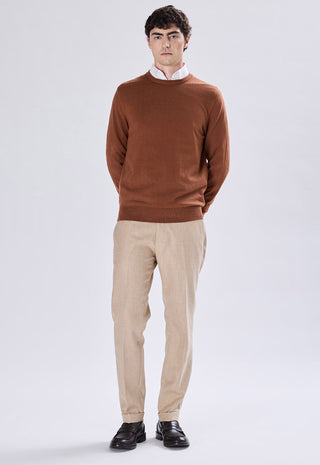 Viscose Crew Neck Sweater