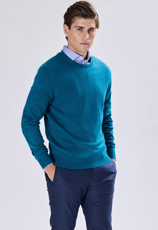 Viscose Crew Neck Sweater
