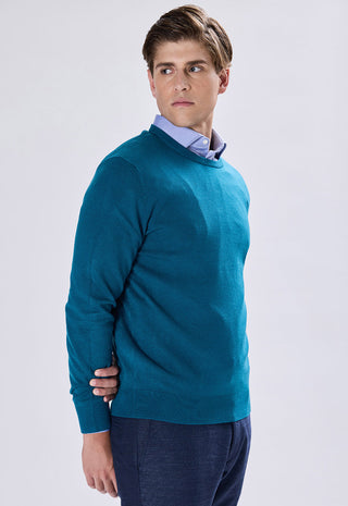Viscose Crew Neck Sweater