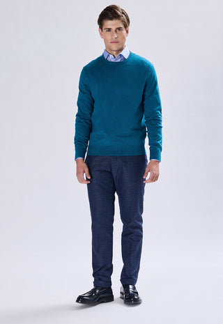 Viscose Crew Neck Sweater