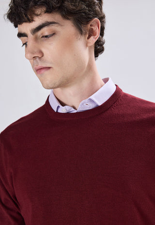 Viscose Crew Neck Sweater