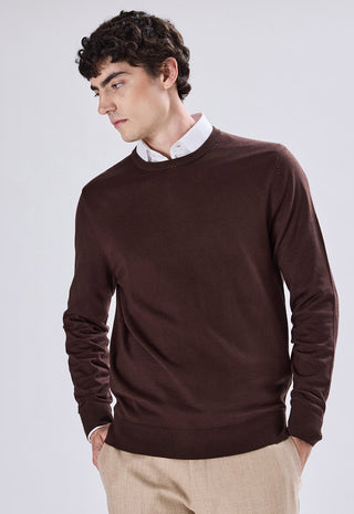 Viscose Crew Neck Sweater
