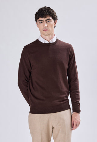 Viscose Crew Neck Sweater
