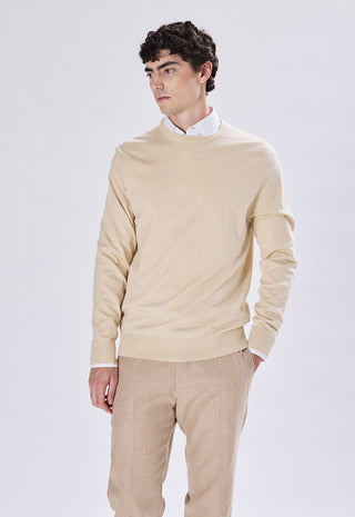 Viscose Crew Neck Sweater