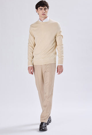 Viscose Crew Neck Sweater