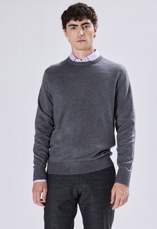 Viscose Crew Neck Sweater