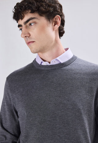 Viscose Crew Neck Sweater