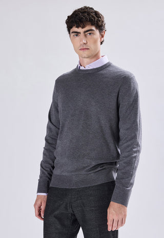 Viscose Crew Neck Sweater