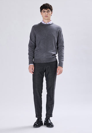 Viscose Crew Neck Sweater