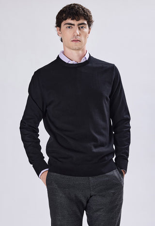Viscose Crew Neck Sweater