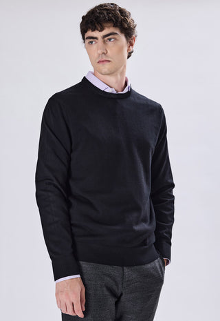 Viscose Crew Neck Sweater