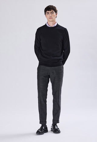 Viscose Crew Neck Sweater