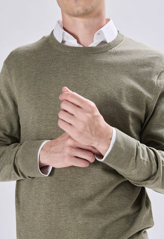 Viscose Crew Neck Sweater