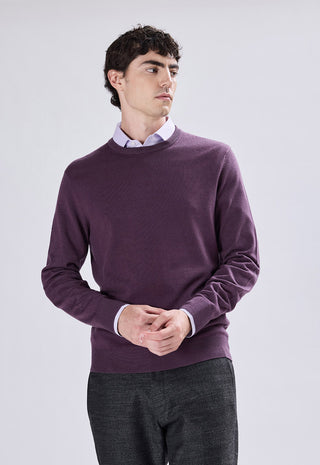 Viscose Crew Neck Sweater