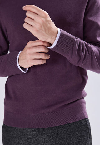 Viscose Crew Neck Sweater
