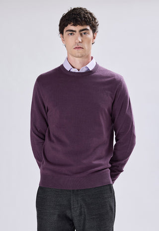 Viscose Crew Neck Sweater