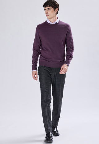 Viscose Crew Neck Sweater