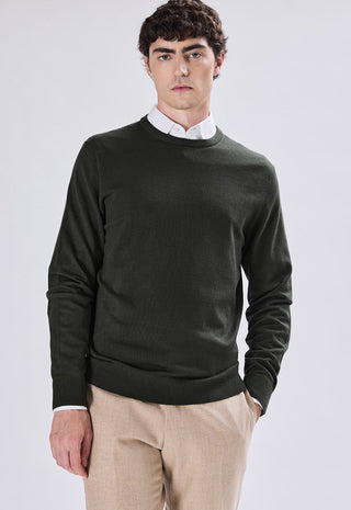 Viscose Crew Neck Sweater