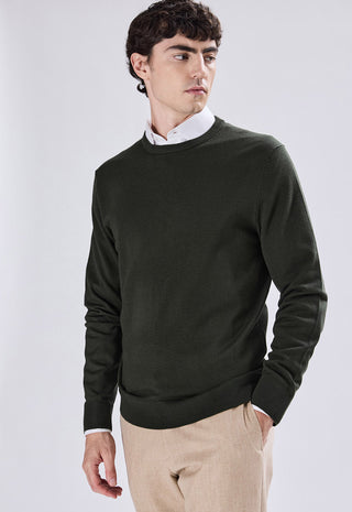 Viscose Crew Neck Sweater