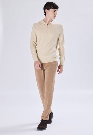Long Sleeve Button Polo Shirt