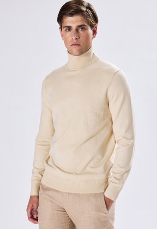 Maglia Dolcevita|Colore:Ecru