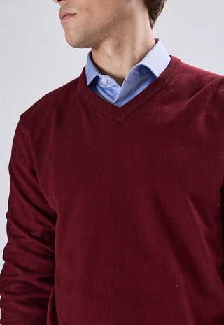 V-neck sweater