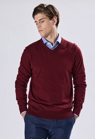 V-neck sweater