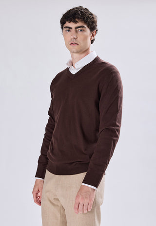 V-neck sweater