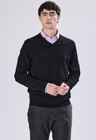 V-neck sweater